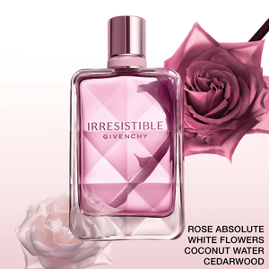 View 4 - IRRESISTIBLE VERY FLORAL - A rose absolute illuminated by a bouquet of solar white flowers and coconut water. GIVENCHY - 80 ML - P000180